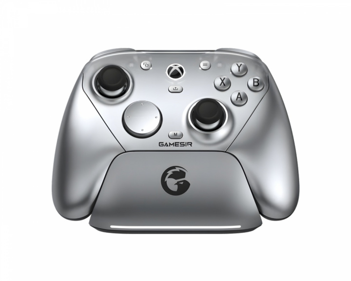 GameSir G7 PRO HE Tri-Mode langaton ohjain - Semi Silver