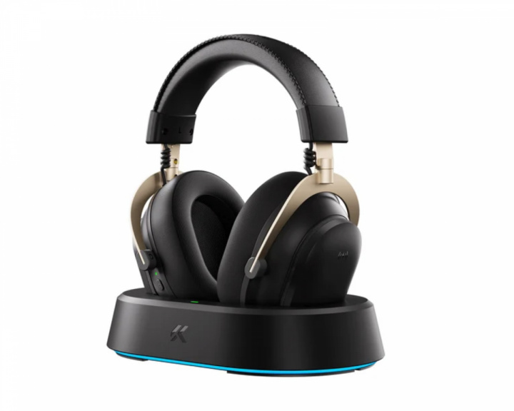  V9Turbo Wireless Headset - Musta Kulta