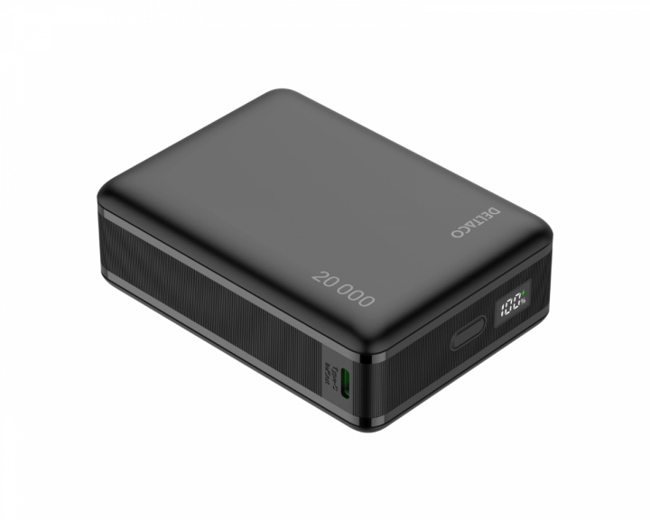  Varavirtalähde 20 000 mAh, PD 65 W - Musta