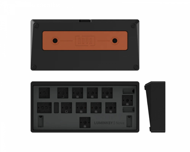  Nova Mini 12-Key Tri-Mode Macro Pad (Barebone) - Musta