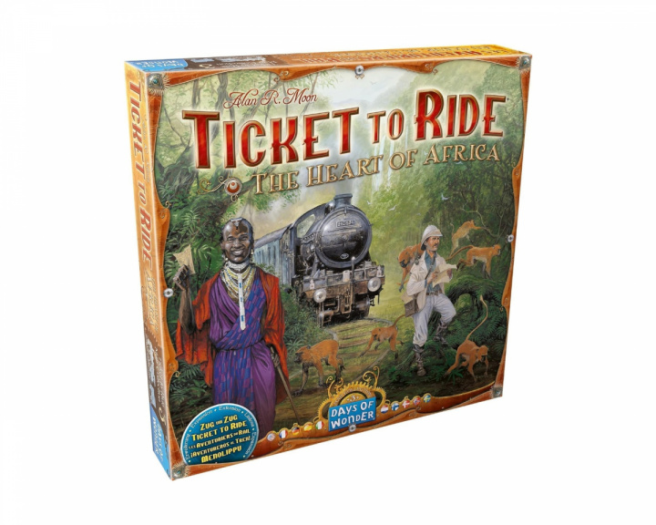  Ticket To Ride: The Heart of Africa Expansion (Nordic)