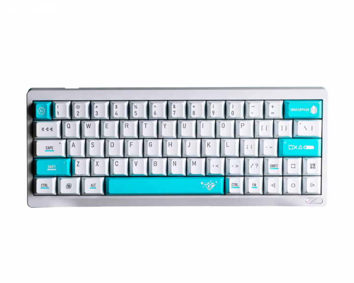  SF60 HE Gaming Näppäimistö ANSI - Starry Glitter White [WS Poseidon]