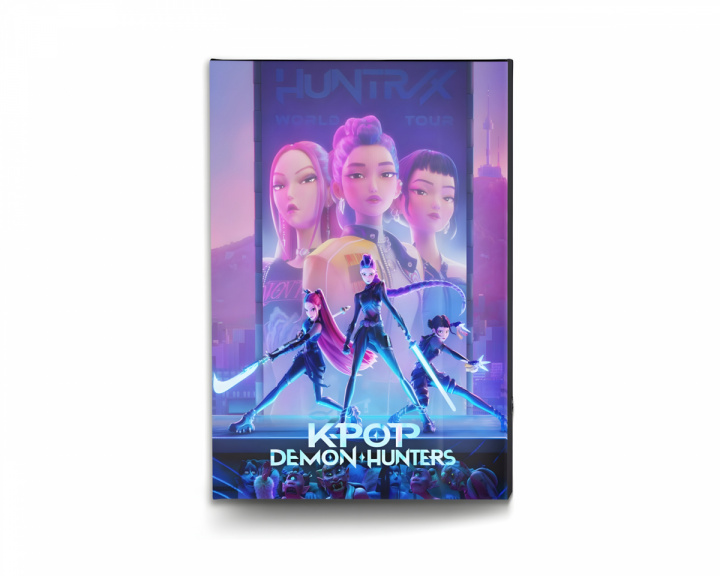  K-Pop Demon Hunters -kangastaulu Valolla