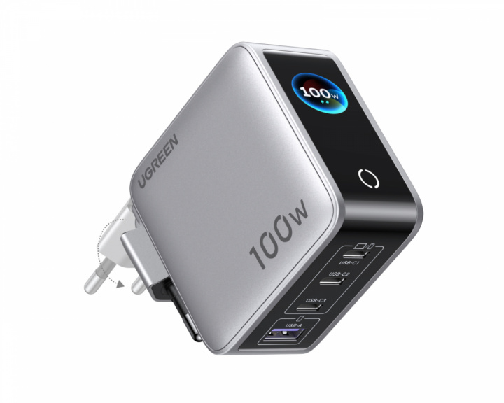  Nexode 5-porttinen Pro Laturi Smart Display 100W