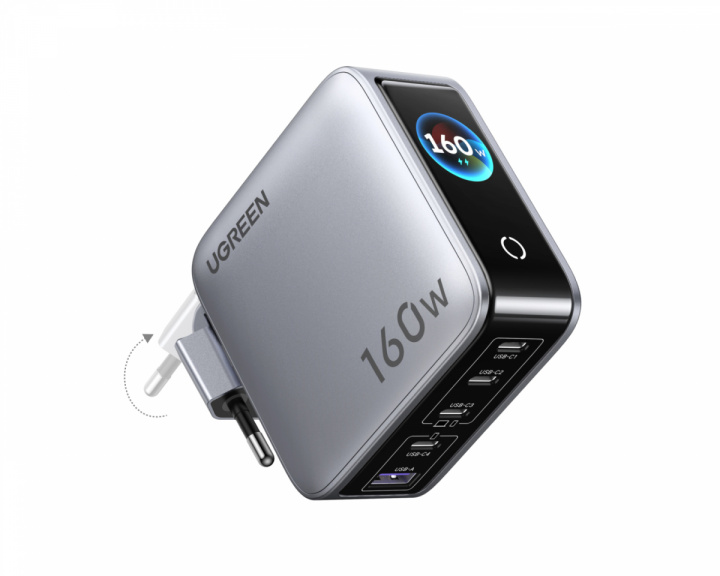  Nexode 5-porttinen Pro Laturi Smart Display 160W