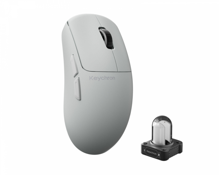 Keychron G6 HE 8K Langaton Pelihiiri - Valkoinen
