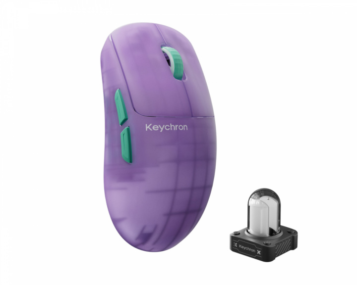 Keychron G6 HE 8K Langaton Pelihiiri - Frosted Lavender