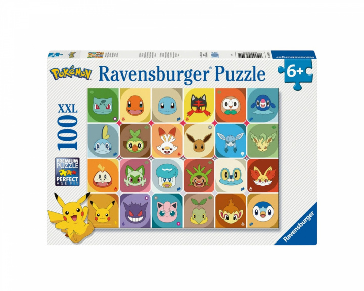  Pokémon Faces 100p - Palapeli