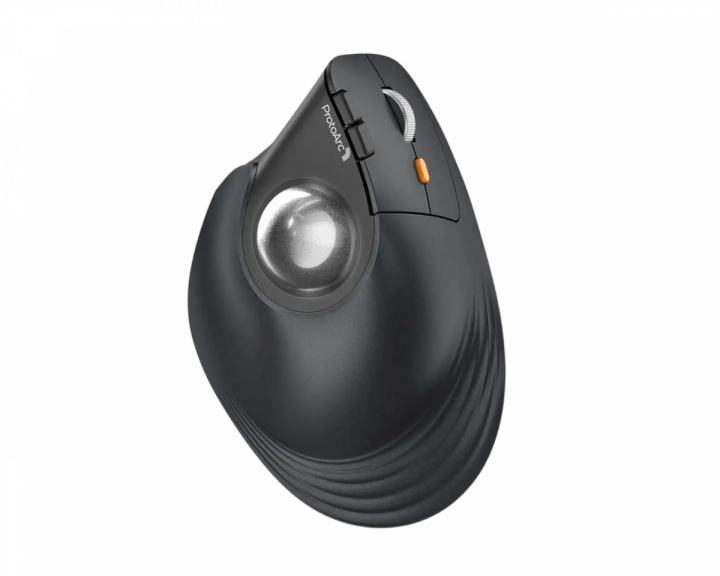  EM05 NL Pystysuora Langaton Trackball-hiiri - Musta/Harmaa
