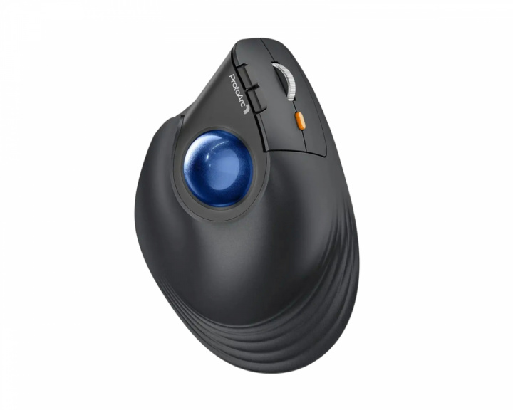  EM05 NL Pystysuuntainen langaton trackball-hiiri - Musta/Sininen
