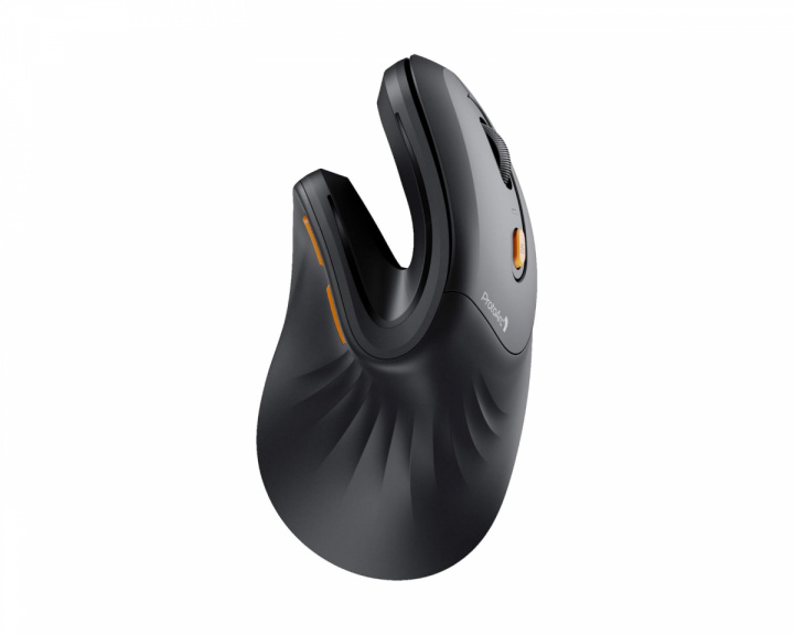  EM11 NL Ergonomic Vertical Mouse - Musta/Oranssi