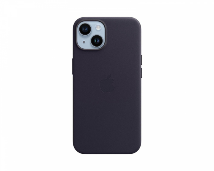  iPhone 14 Nahkakuori MagSafella - Ink