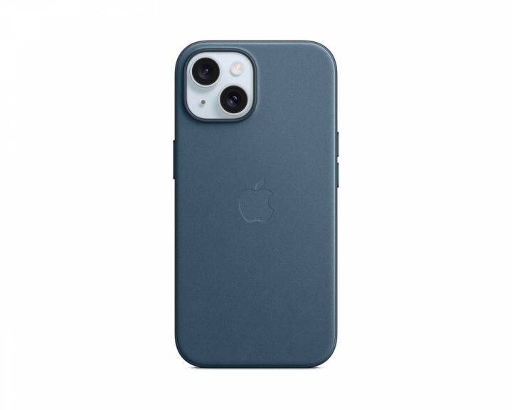  iPhone 15 FineWoven-suojakuori MagSafella - Pacific Blue