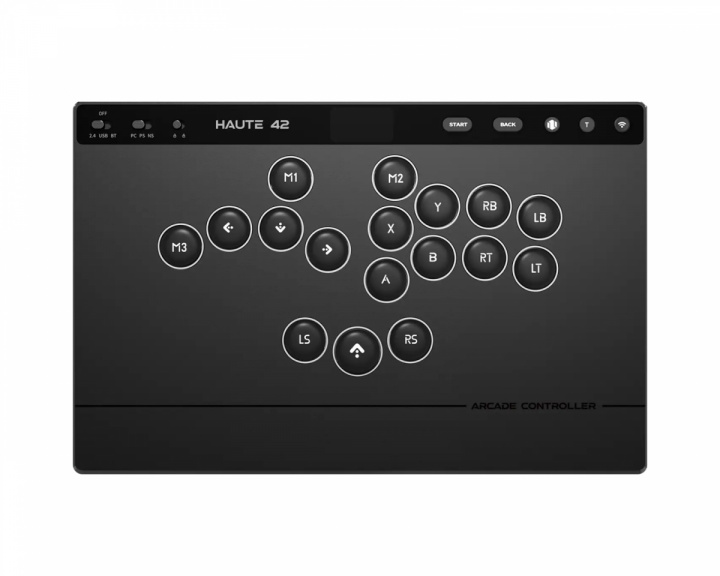  W-P1 Arcade Controller - Musta