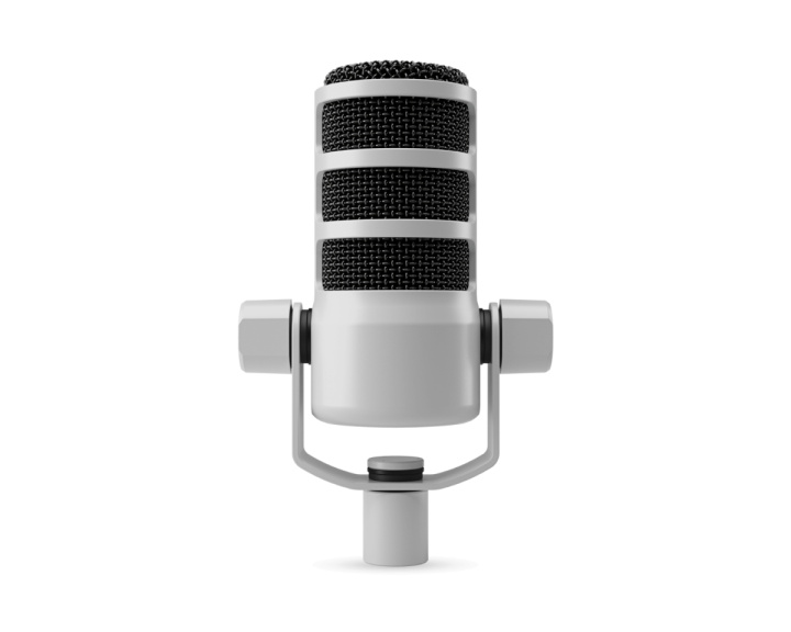  PodMic Mikrofoni XLR - Valkoinen