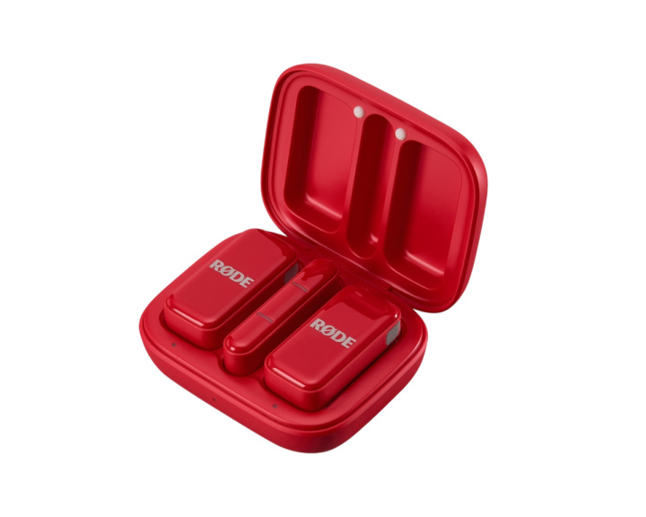  Wireless Micro USB-C Mikrofonijärjestelmä - Punainen