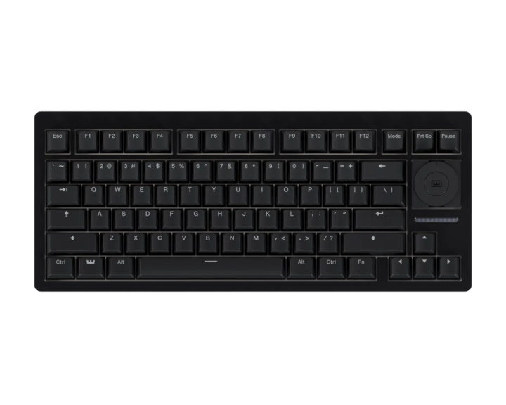  80HE+ Näppäimistö - Zinc Alloy Black [Lekker Tikken] - ANSI