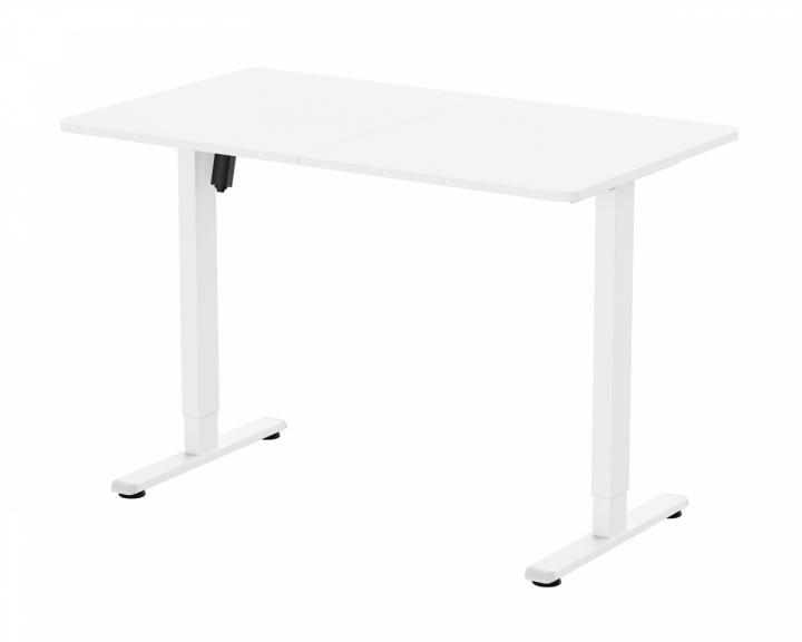 MaxMount Korkeussäädettävä työpöytä 120 x 70 cm - Valkoinen (DEMO)