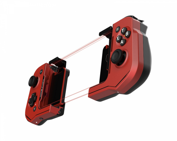 Turtle Beach Atom-ohjain Androidille - punainen/musta (DEMO)