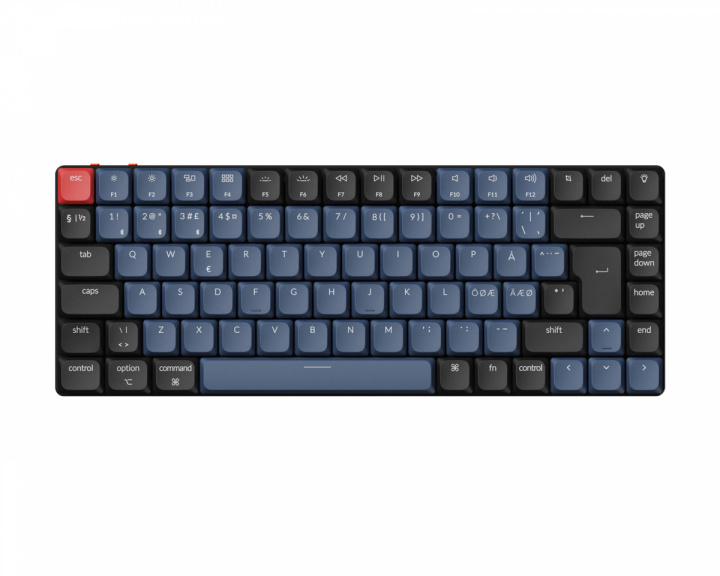 Keychron K3 Pro Low Profile Hotswap Langaton Pelinäppäimistö RGB Aluminium [Gateron Red] (DEMO)