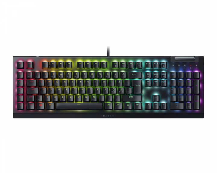 Razer BlackWidow V4 X Mekaaninen Näppäimistö Chroma RGB [Razer Green] (DEMO)