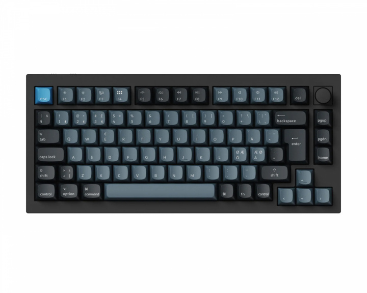 Keychron Q1 Pro QMK 75% RGB Knob Hotswap Langaton Pelinäppäimistö - Black [K Pro Brown] (DEMO)