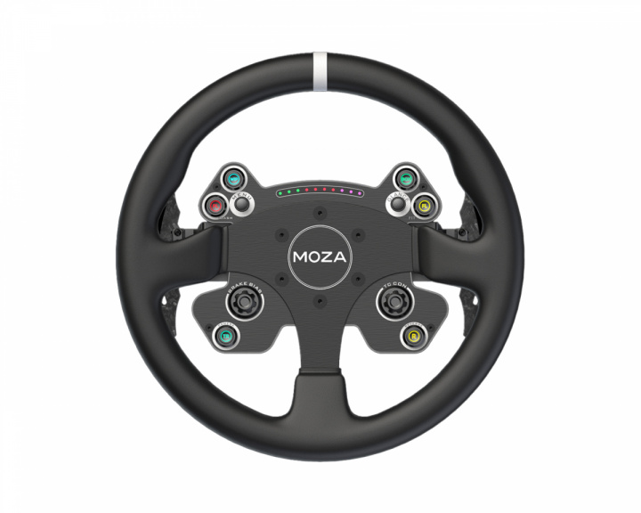 Moza Racing CS V2P Leather Steering Wheel - 33cm Racing-ohjauspyörä (DEMO)