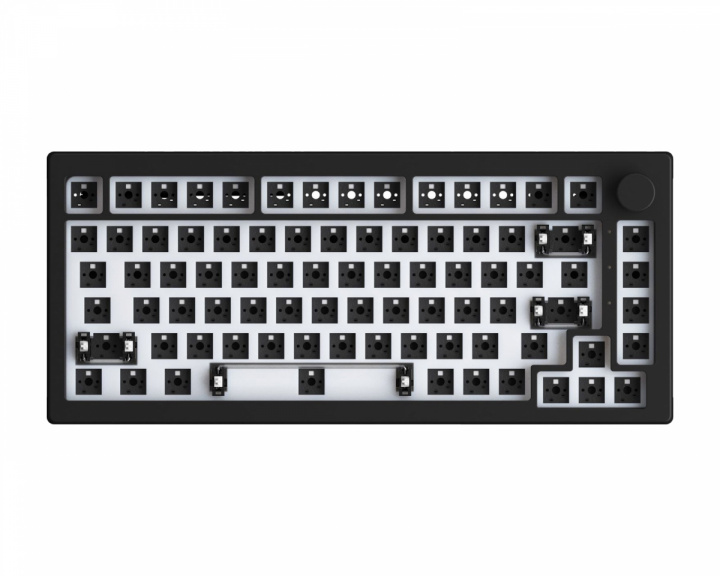 Akko 5075S 75% RGB QMK Barebone ISO - Musta (DEMO)