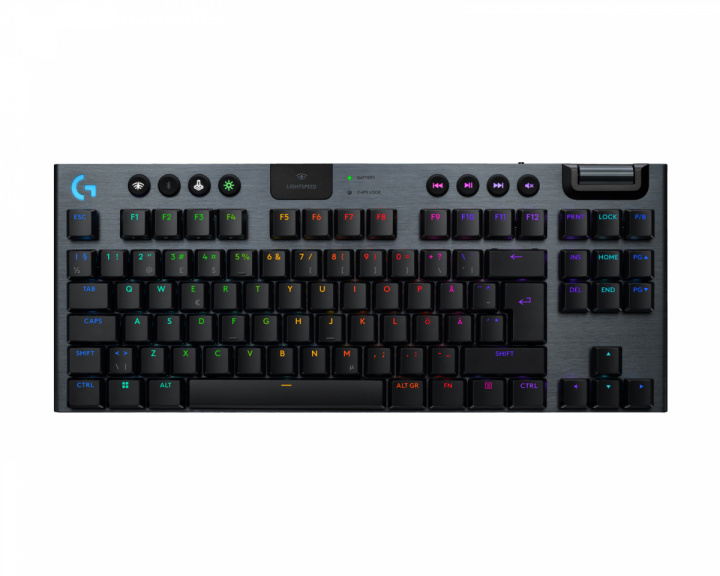 Logitech G915 X TKL Lightspeed Langaton Pelinäppäimistö [Linear] - Musta (DEMO)