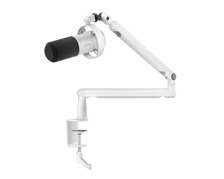 Fifine T688 Microphone Bundle - K688 USB/XLR Mikrofoni - dynaaminen mikrofoni - Valkoinen (DEMO)
