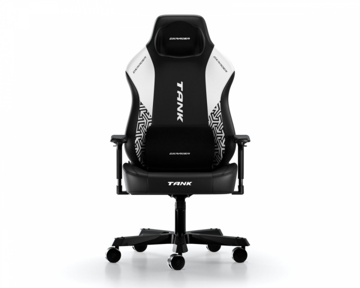 DXRacer TANK Pelituoli Musta & Valkoinen Panssari EPU Nahka XXL (DEMO)