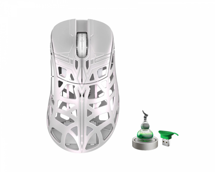 WLMouse x The Swords Magnesium Langaton Pelihiiri [OMRON] - Valkoinen (DEMO)