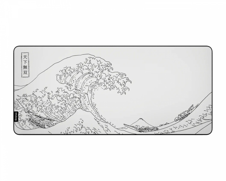 Hystar The Great Wave XXL -hiirimatto - Valkoinen (DEMO)
