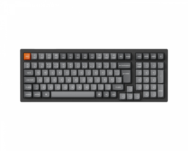 Keychron K4 MAX Langaton QMK/VIA -näppäimistö [Keychron Super Red] (DEMO)
