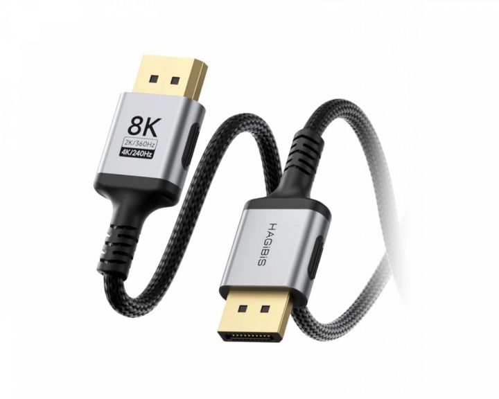 Hagibis 8K DisplayPort Kaapeli - 1.5m (DEMO)