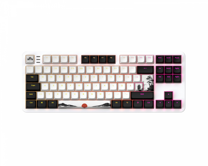 Dark Project ALU87 RGB -pelinäppäimistö - Fuji II [g3ms Sapphire] (DEMO)