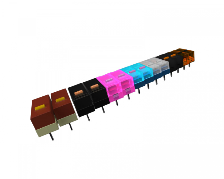 Endgame Gear OP1 Yleinen Kytkinpaketti - 2x Kytkin PCB:t + 14 Kytkintä (DEMO)