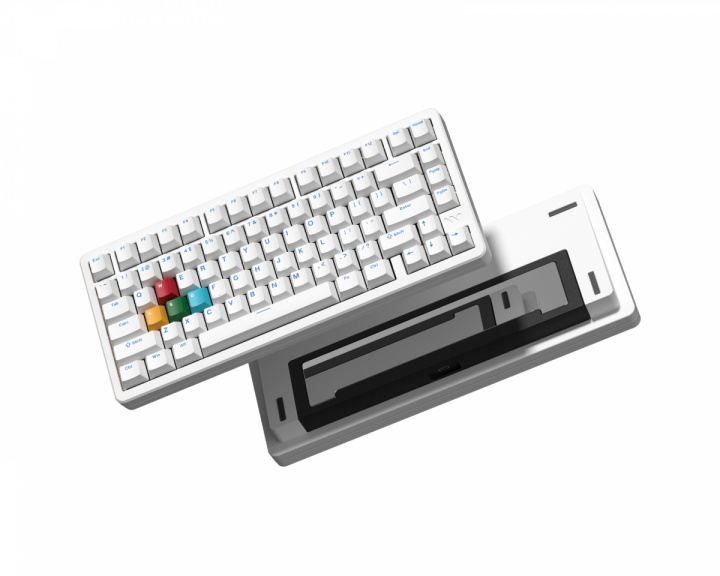Womier Keyboard SK75 TMR/HE Langaton Näppäimistö - Valkoinen (DEMO)