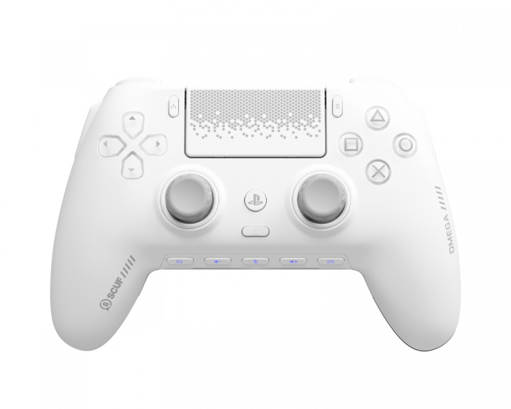 Scuf Omega Langaton TMR-ohjain PS5:lle ja PC:lle – Valkoinen (DEMO)