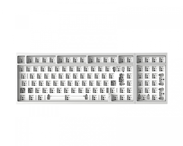Luminkey Luminkey98 V2 Barebone - Anodized Silver (DEMO)