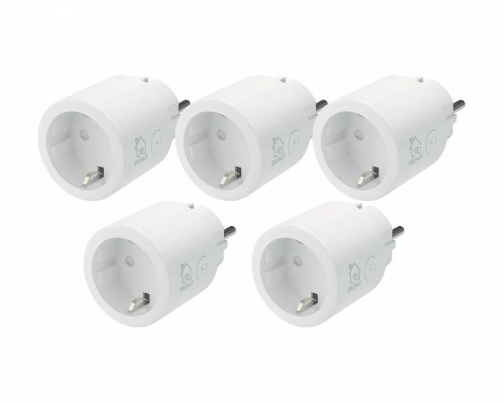 Deltaco Smart Home 5x Smart Plug WiFi 