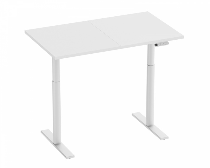 MaxMount Premium Sähköpöytä 1200x700mm - Valkoinen