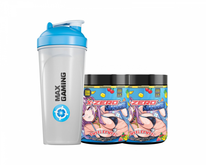 X-Gamer X-Zero Waifu Tutti Frutti Limited Edition - 2 x 100 Annos + Shaker