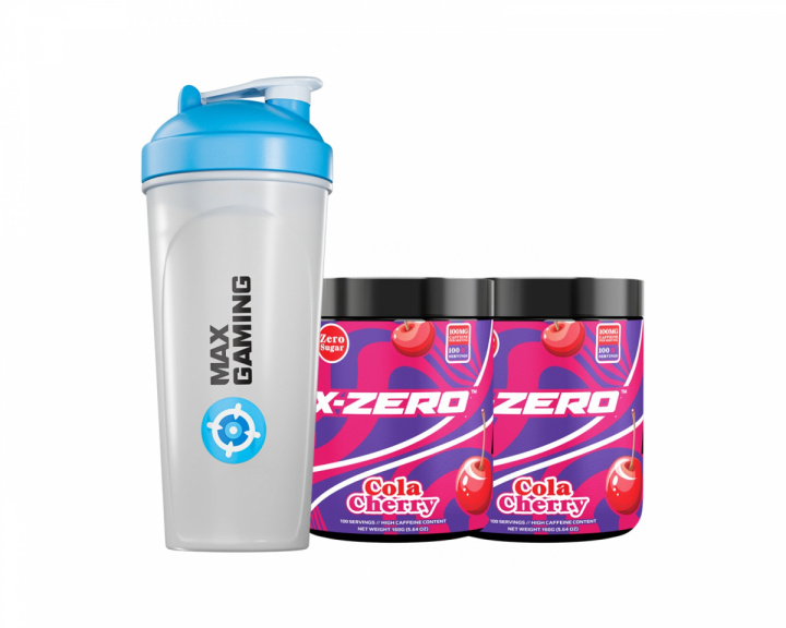 X-Gamer X-Zero Cola Cherry - 2 x 100 Annos + Shaker