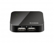 DUB-H4 USB-keskitin 2.0 4-porttinen