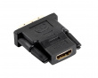 Adapteri HDMI Naaras - DVI-D Uros