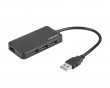 USB Hub 3.0 Moth 4-ports -Adapteri