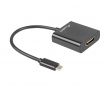 USB-C 3.1 Uros - HDMI Naaras Adapteri