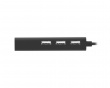 USB Hub 2.0 Dragonfly 3-ports + RJ45 -Adapteri
