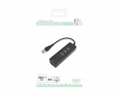 Verkkosovitin 1000Mbps 3x USB 3.0 Type A Musta